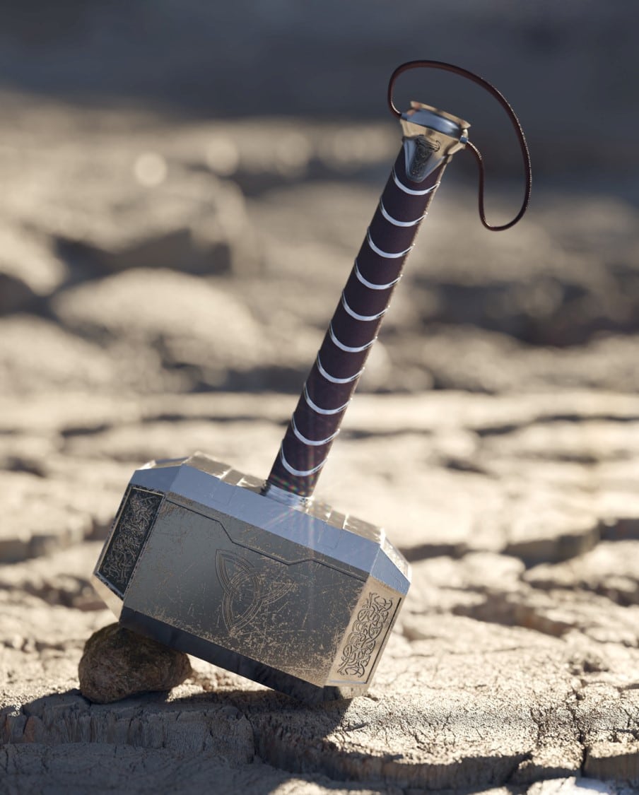 Thor’s hammer symbolizing the power of a mission statement