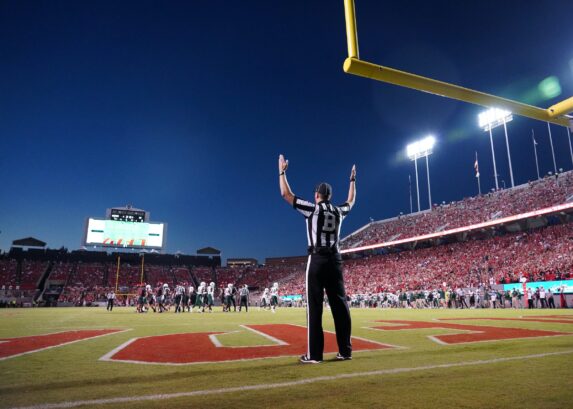 College football field goal